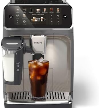 PHILIPS 5500 Series Fully Automatic Espresso Machine, LatteGo Milk System