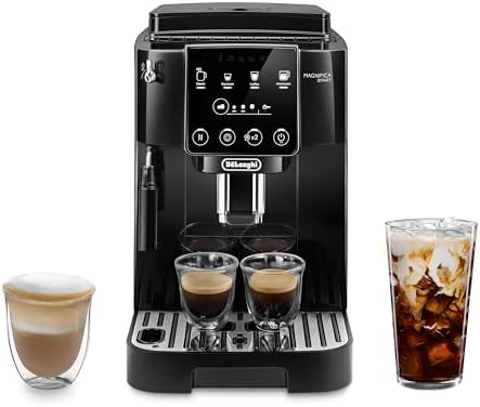 De’Longhi Magnifica Start Automatic Espresso Machine, Milk Frother, Black